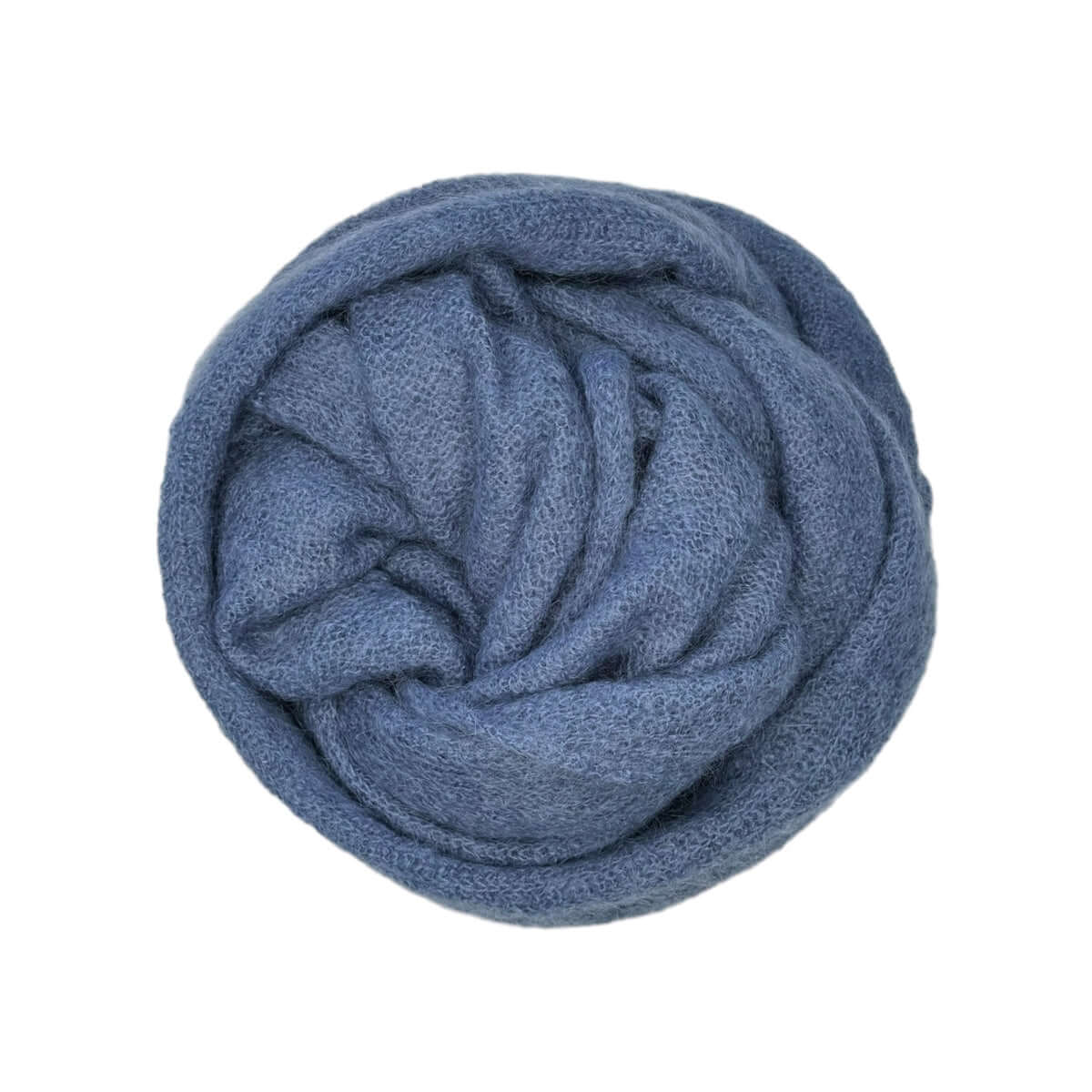 SCIARPA MAXI MOHAIR BLU