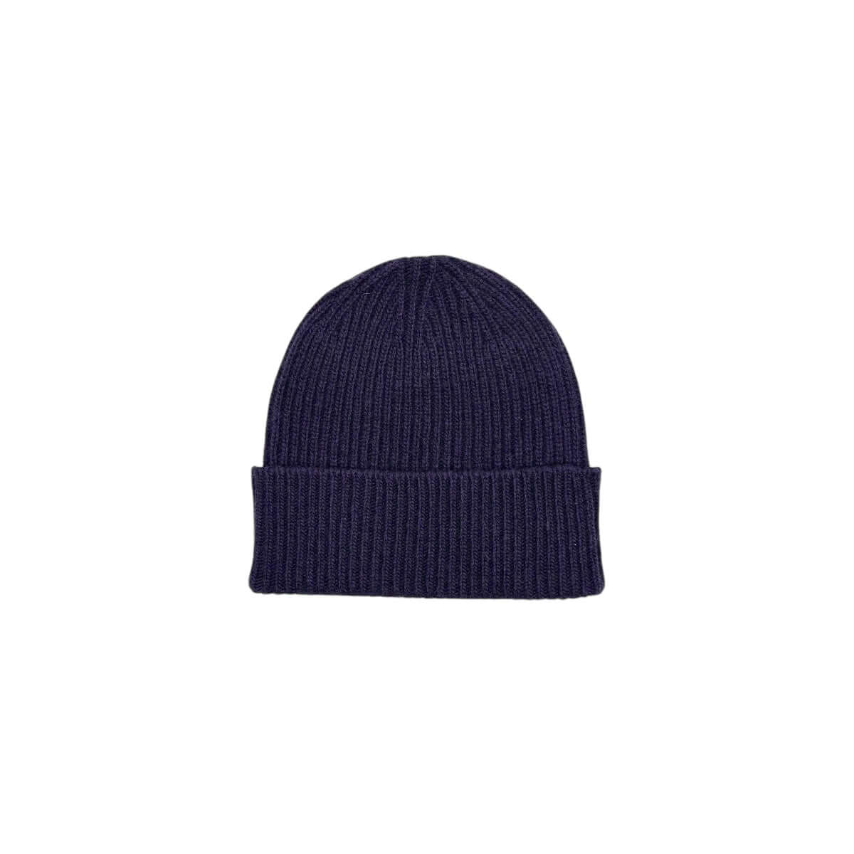 CUFFIA COSTE CON RISVOLTO ALTO BAMBINO BLU NOTTE