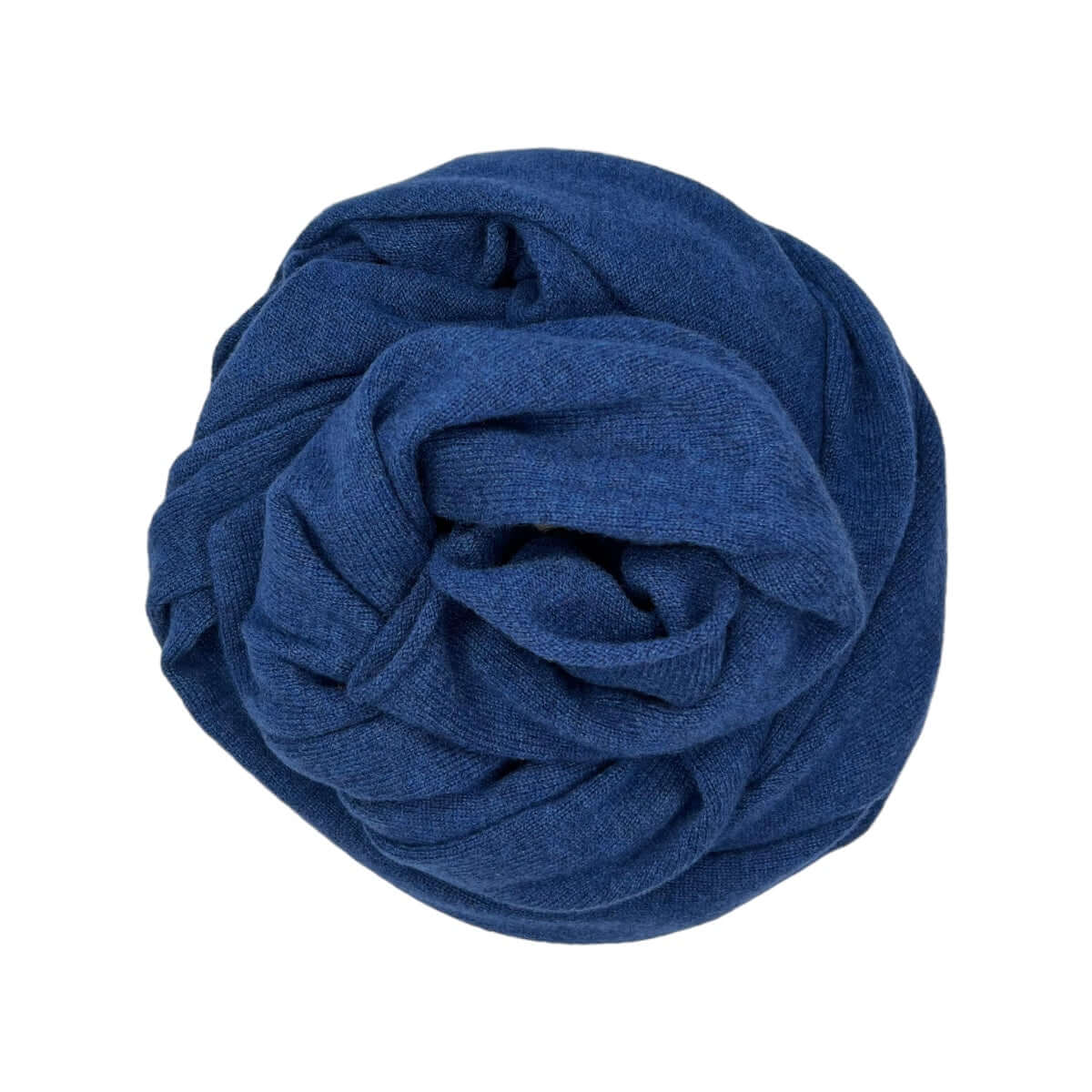SCIARPA LIGHT 100 CASHMERE BLU REALE