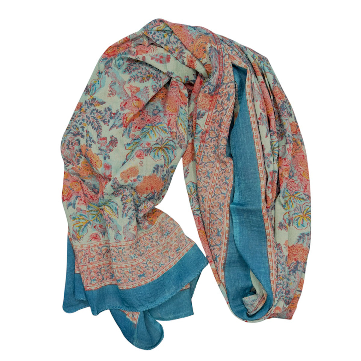 TELO PAREO FANTASIA BLU