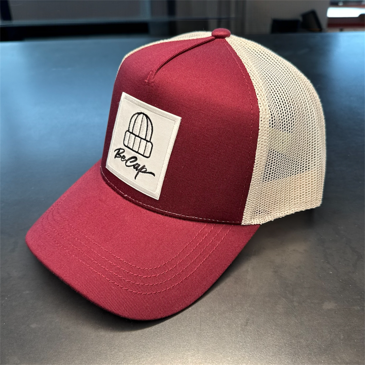 CAPPELLO RAPPER BORDEAUX CORDA