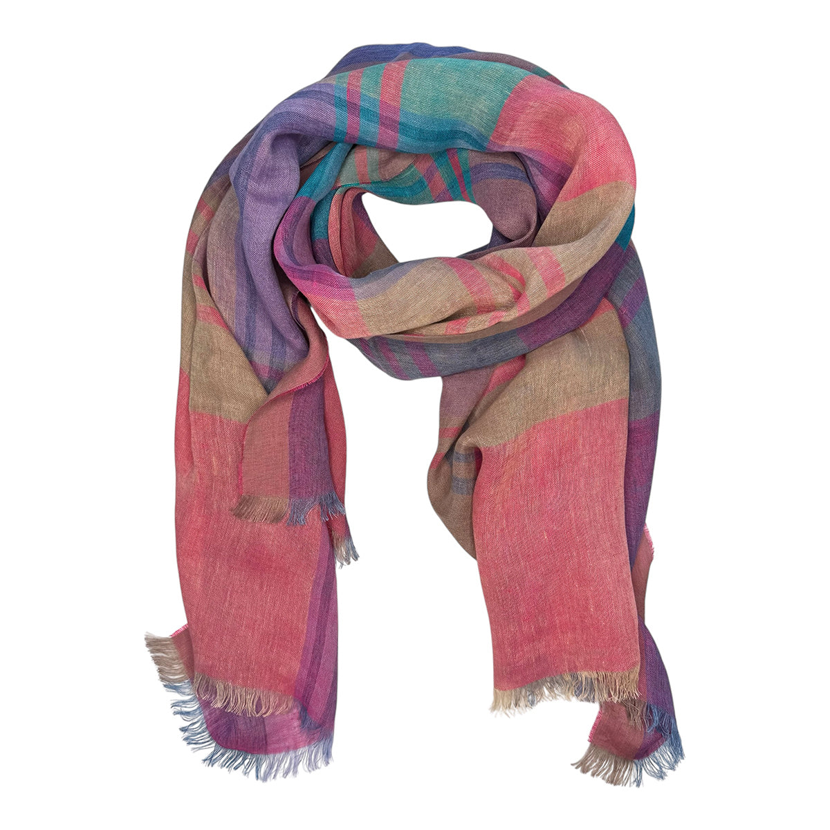 Stola Goccia Celeste - Rosa