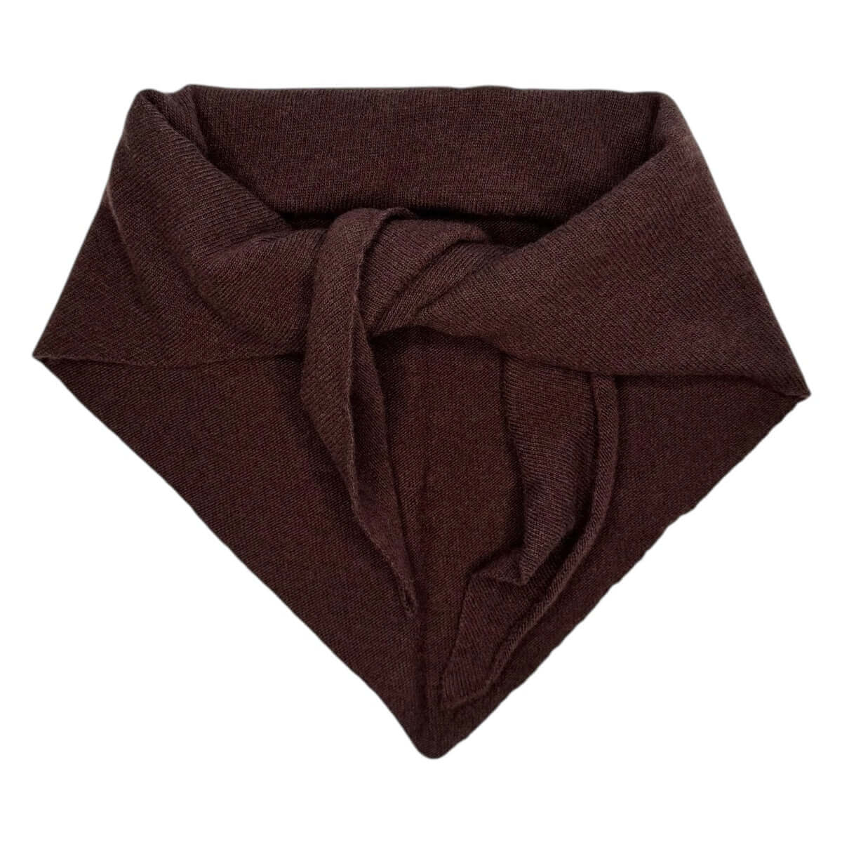 BANDANA 100 LANA MERINO CIOCCOLATO