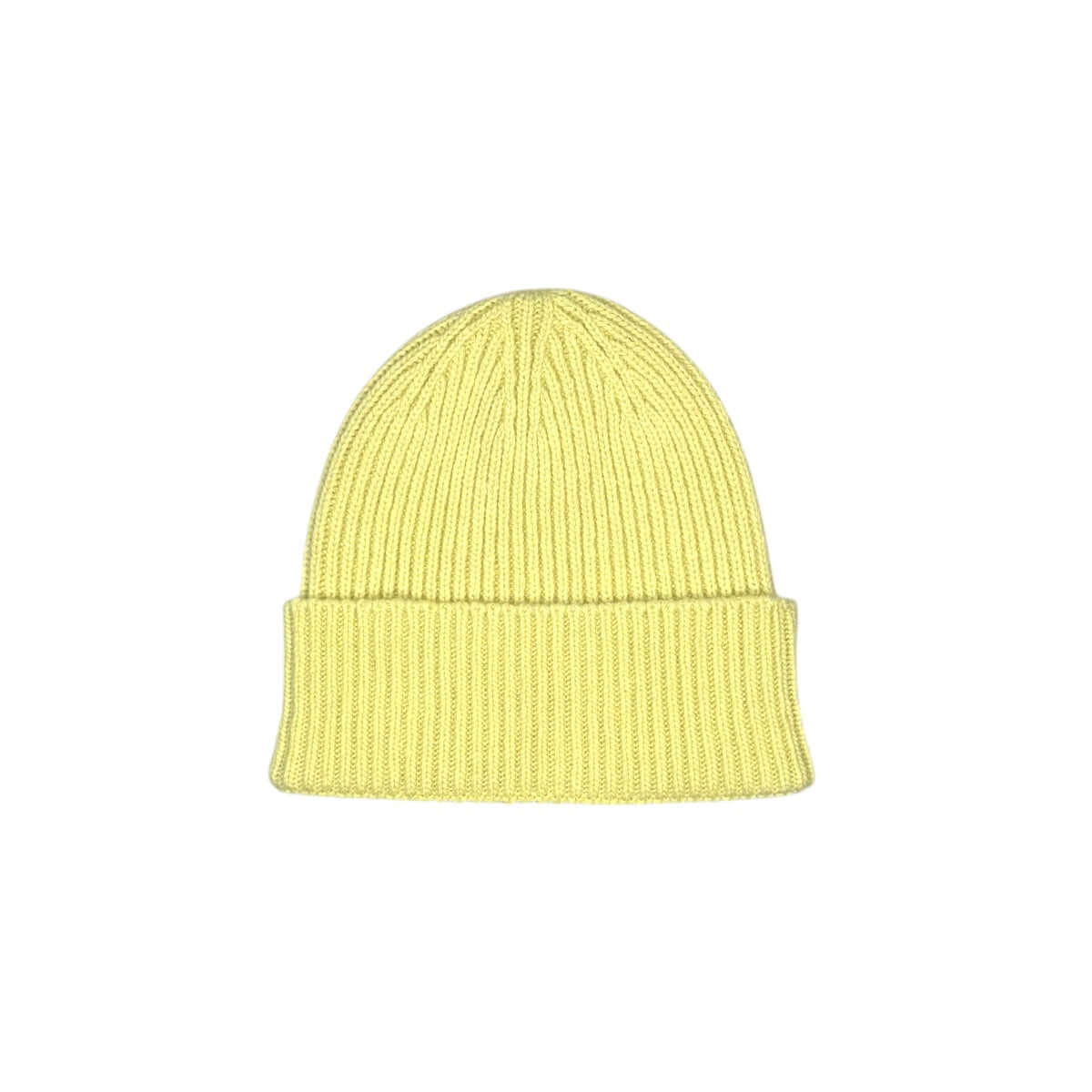 CUFFIA COSTE CON RISVOLTO ALTO BAMBINO CREMA