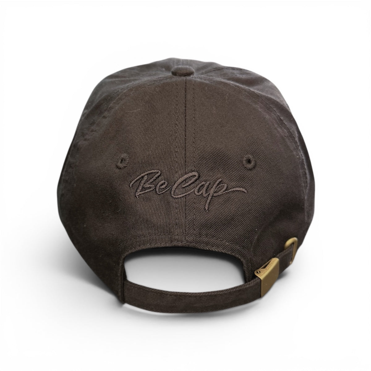 Cappello sei pannelli nero retro