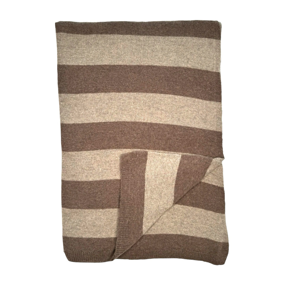 STOLA RIGHE FANGO - TORTORA