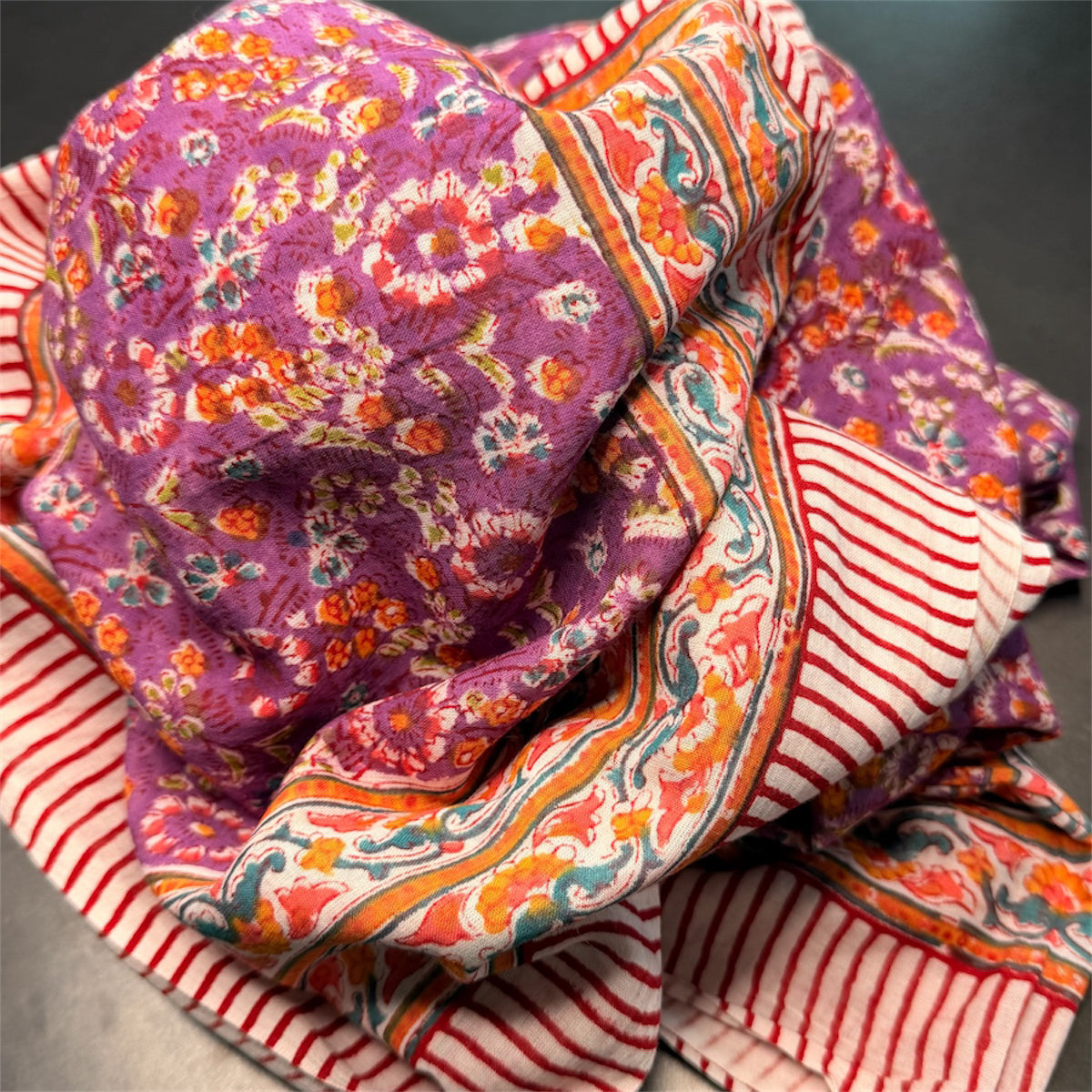 TELO PAREO FANTASIA FIORELLINI