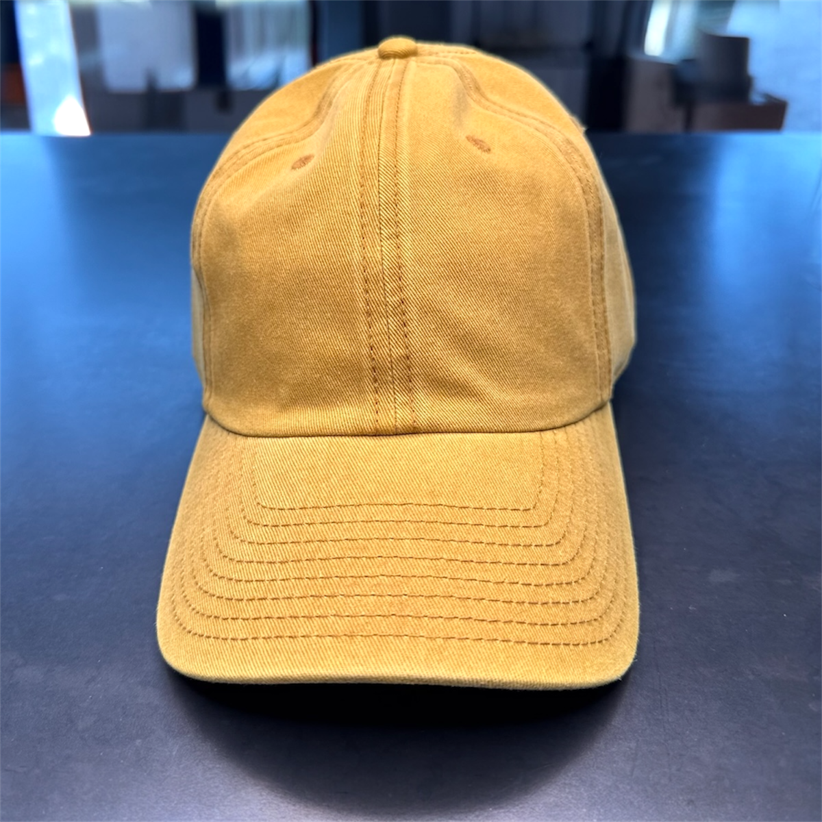 CAPPELLO 6 PANNELLI VINTAGE GIALLO