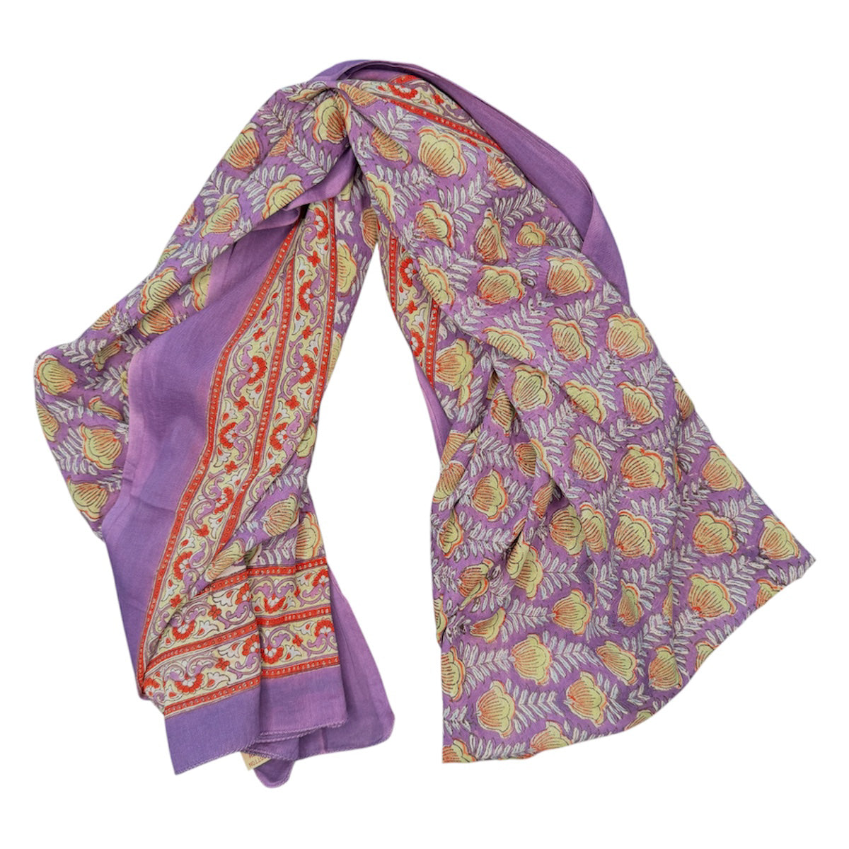 TELO PAREO FANTASIA GLICINE FIORI