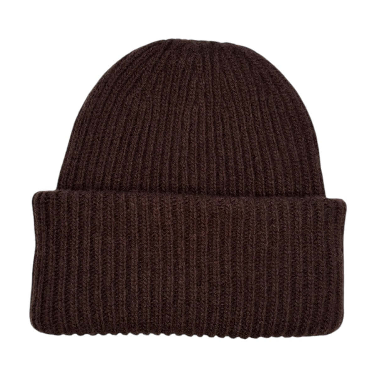 CUFFIA OVER 100 LANA MERINO CIOCCOLATO