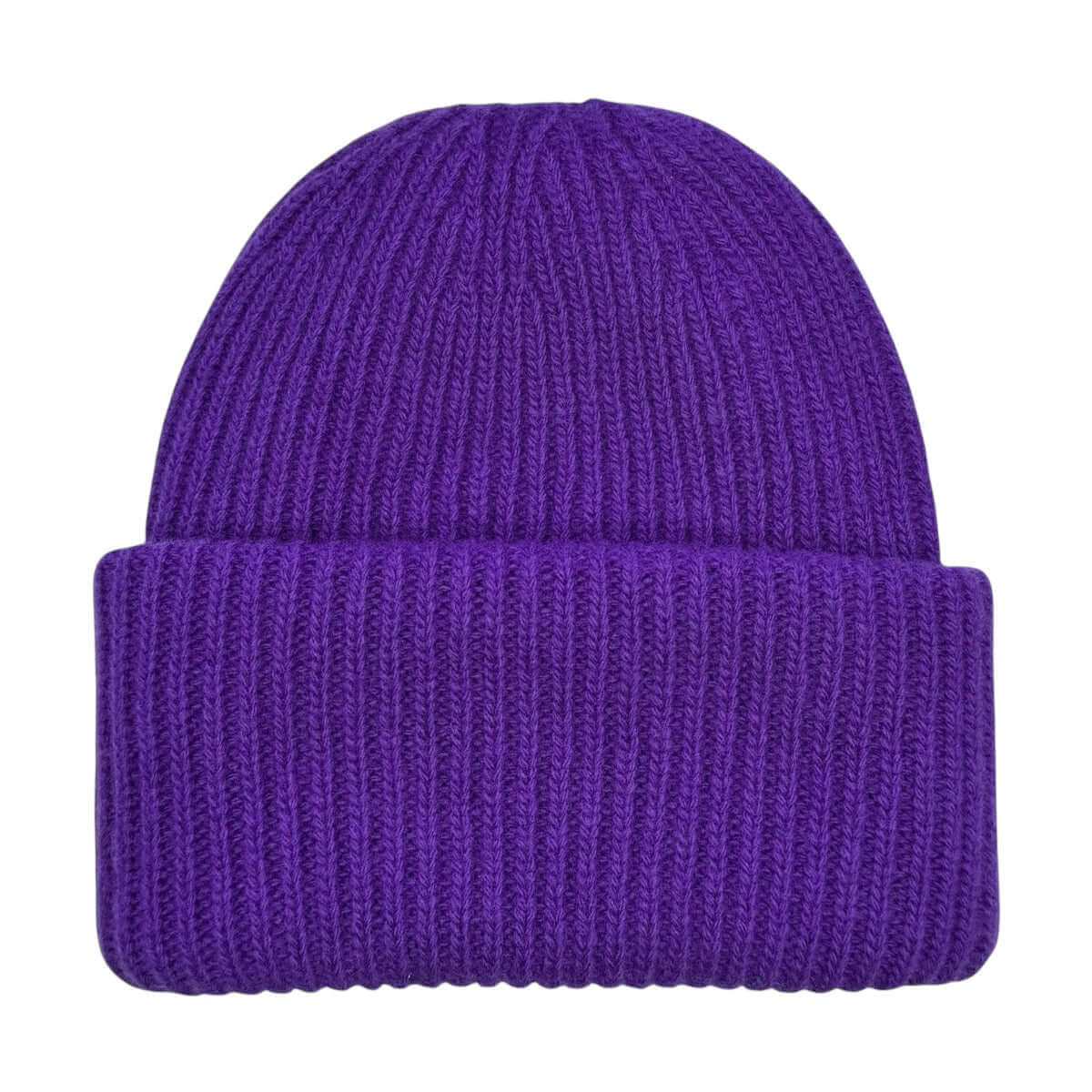 CUFFIA OVER 100% LANA MERINO VIOLA