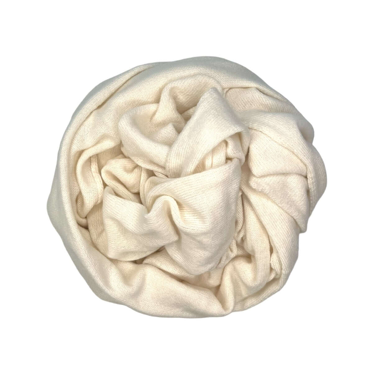 SCIARPA LIGHT 100 CASHMERE BIANCO LATTE