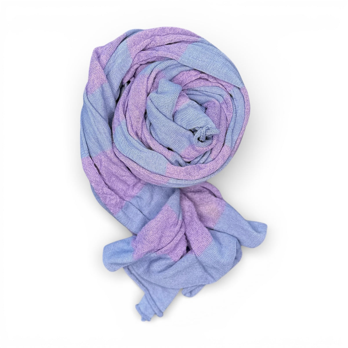 STOLA RIGA COTONE-STEEL LILLA