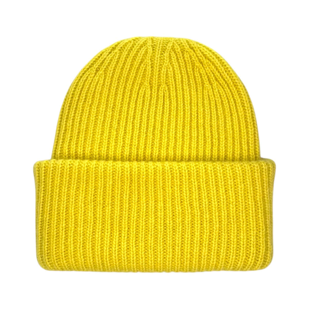 CUFFIA OVER 100 LANA MERINO LIMONE
