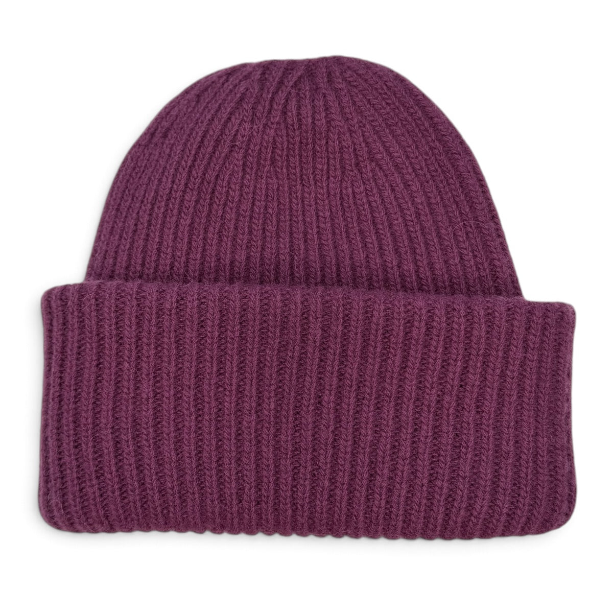 CUFFIA OVER 100% LANA MERINO BURGUNDY