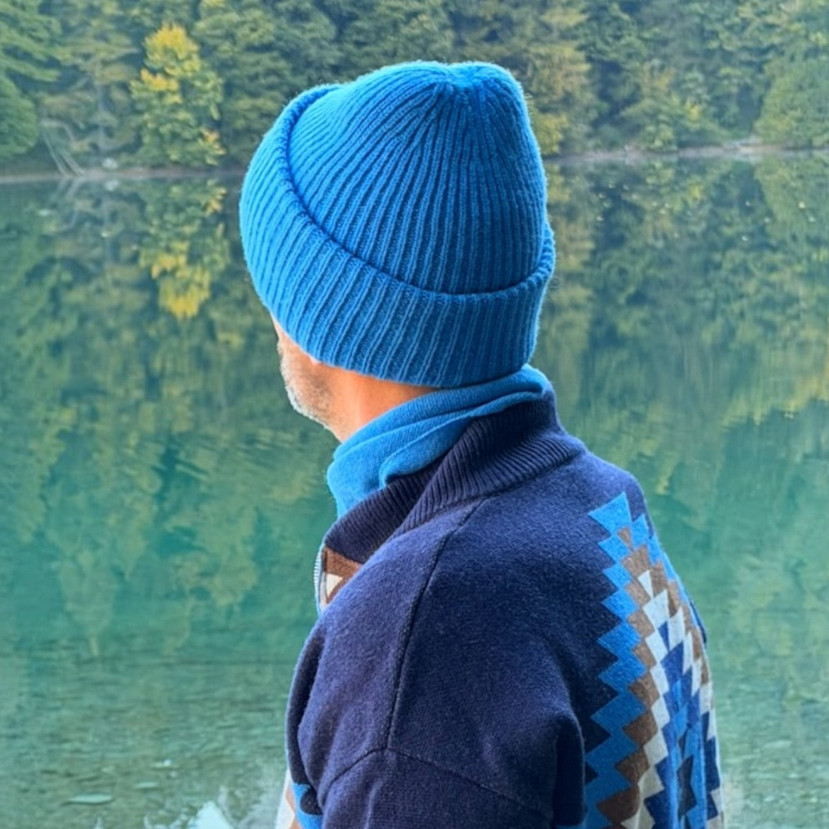 CUFFIA OVER 100% LANA MERINO FIORDALISO