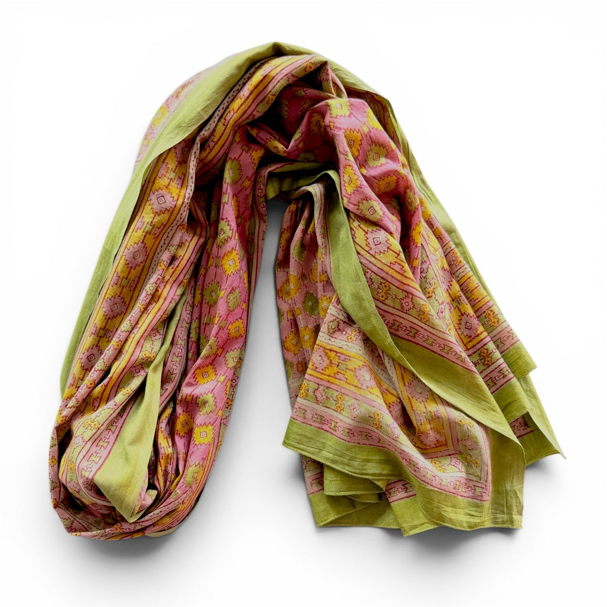 Pareo fantasia rombi pistacchio
