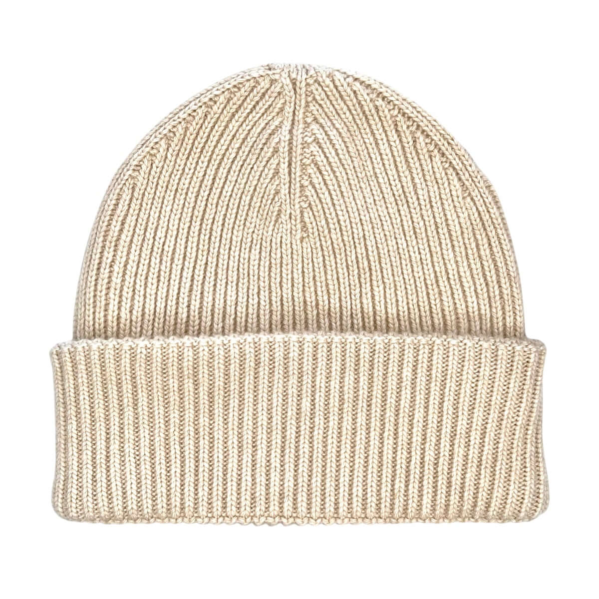CUFFIA DOPPIO RISVOLTO BEIGE