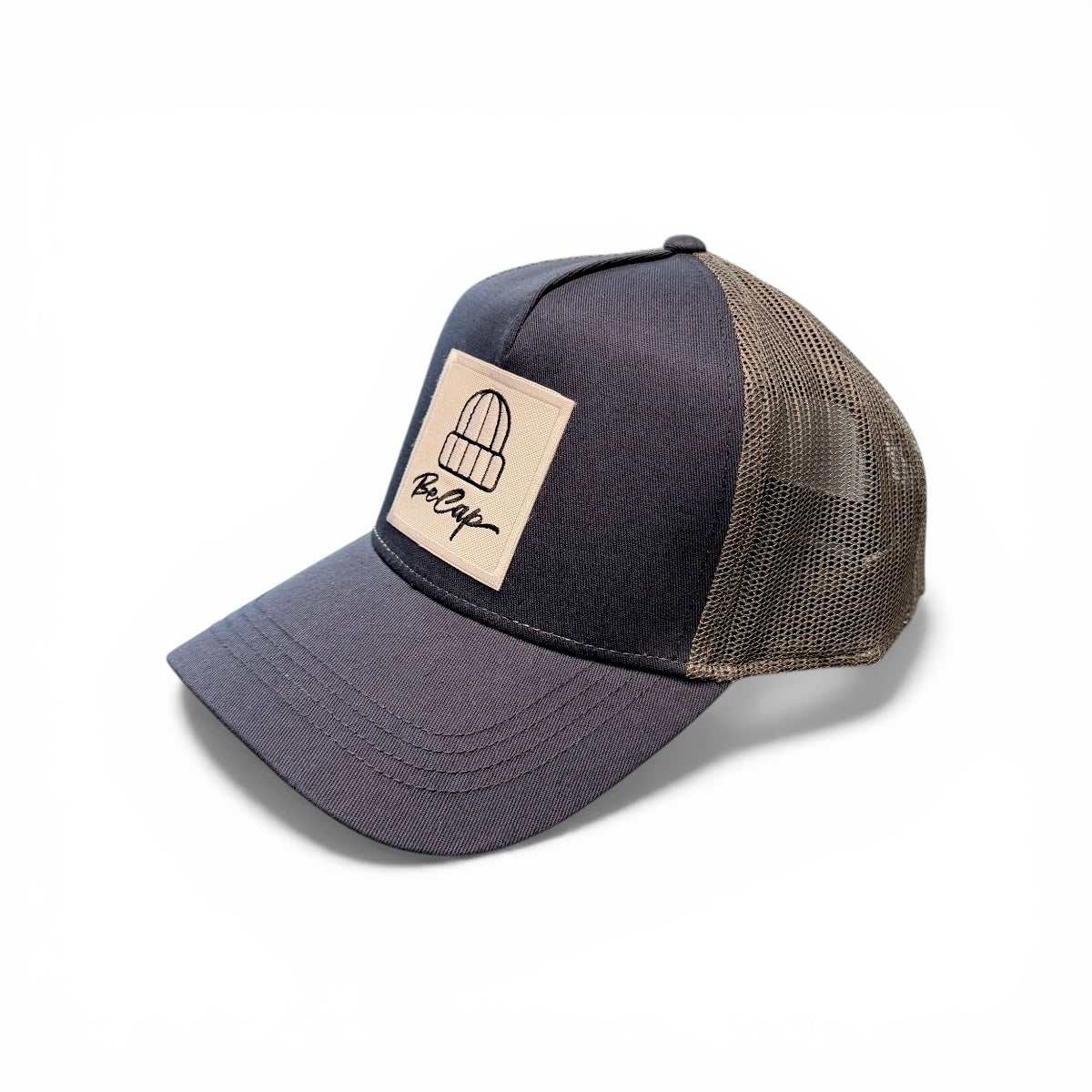 CAPPELLO RAPPER BLU ANTRACITE