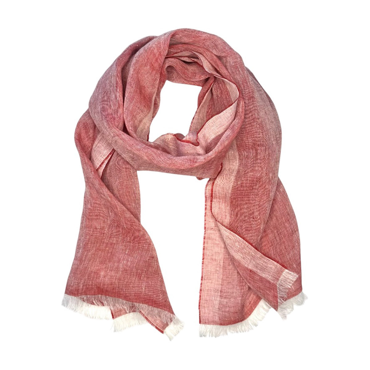 SCIARPA RIFLESSI ROSSO