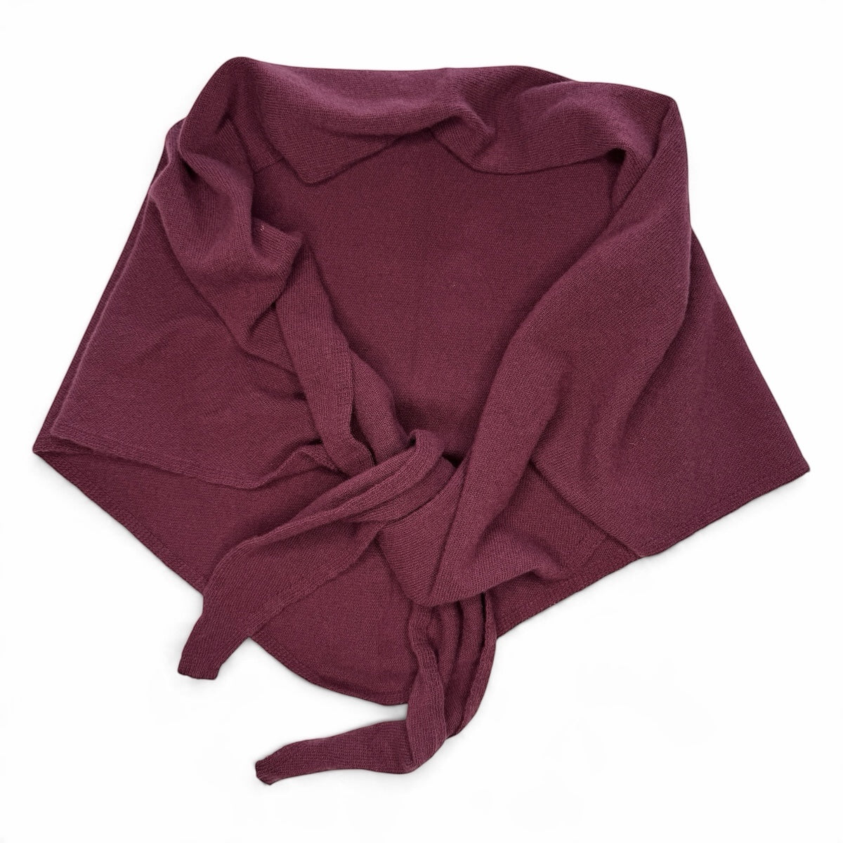 SCIALLE 100% LANA MERINO BURGUNDY