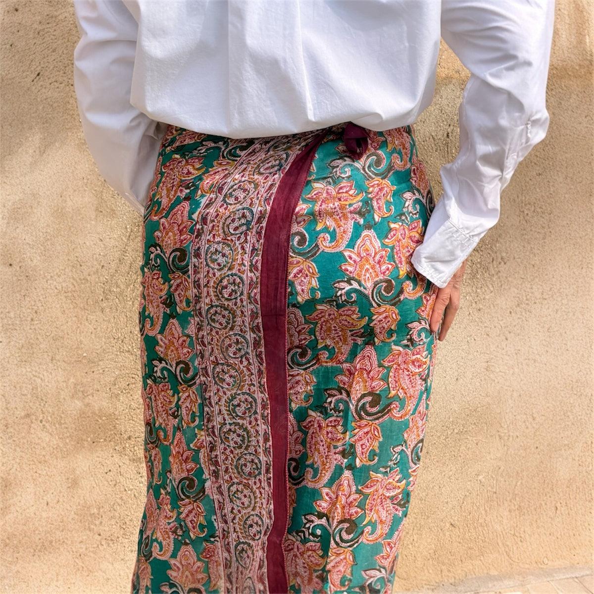 TELO PAREO FANTASIA UVA