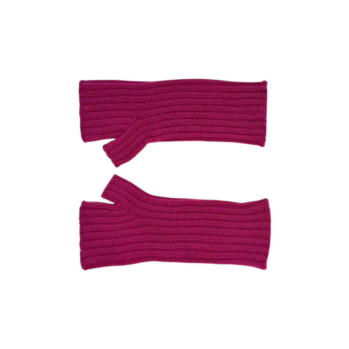 MANICOTTO CORTO COSTA CON POLLICE 100 LANA MERINO VIOLA BECAP