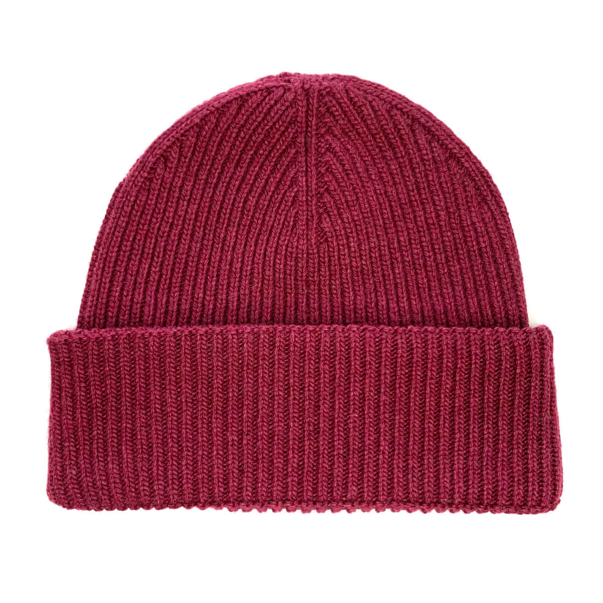 CUFFIA DOPPIO RISVOLTO BORDEAUX