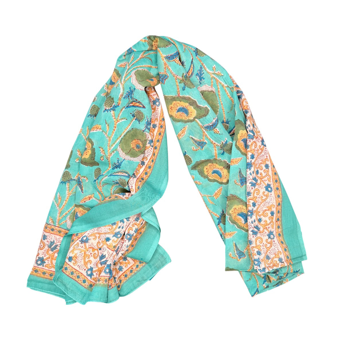 TELO PAREO FANTASIA ACQUAMARINA