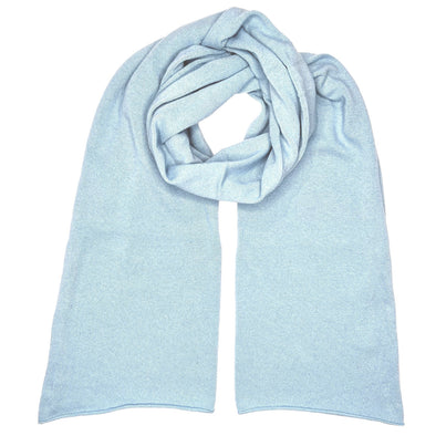 SCARF RASATA AZZURRO PASTELLO