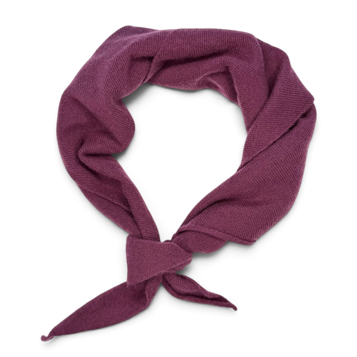 BANDANA 100% LANA MERINO BURGUNDY