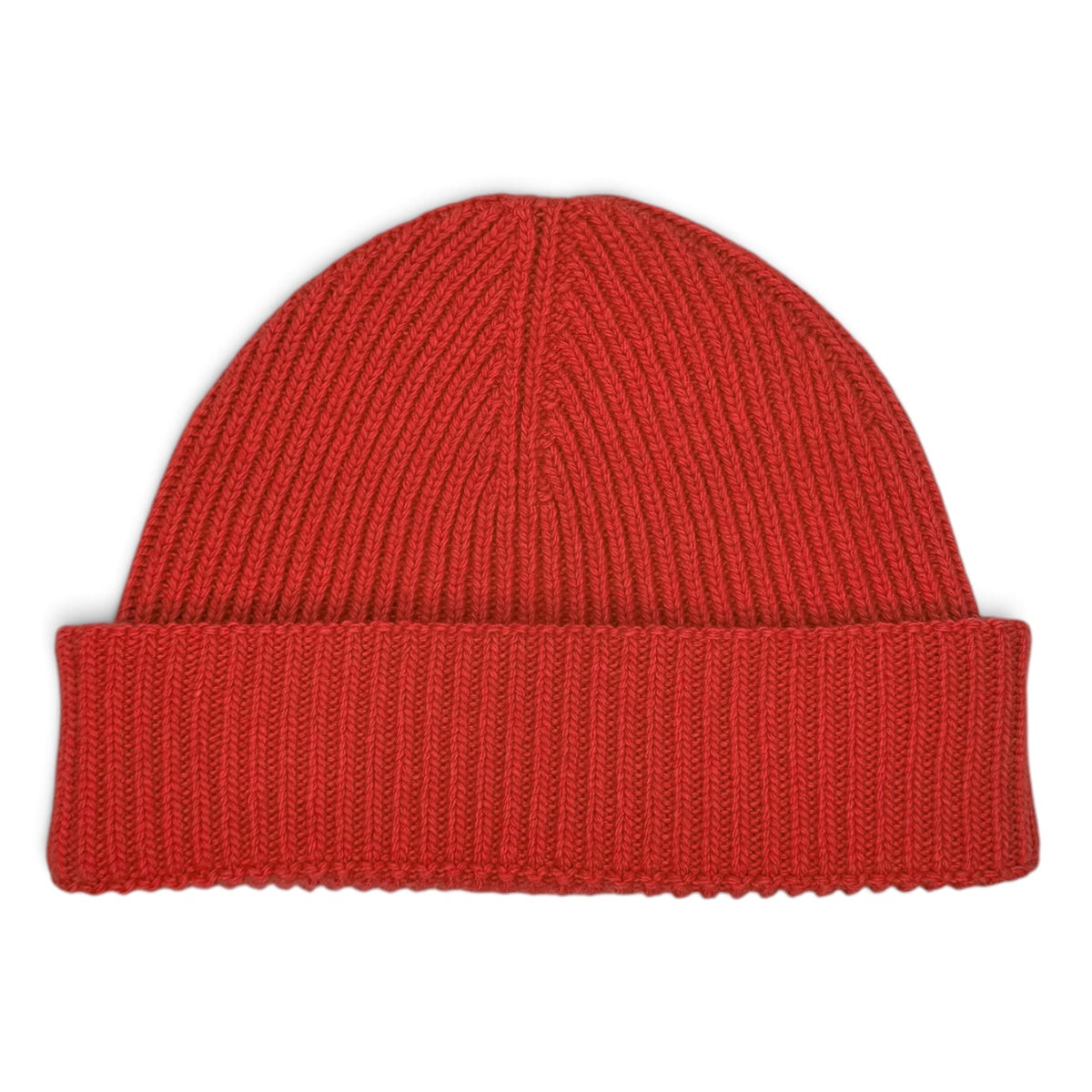 CUFFIA DOPPIO RISVOLTO FISHERMAN ROSSO