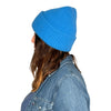 CUFFIA OVER 100% MERINO BLU PROFONDO