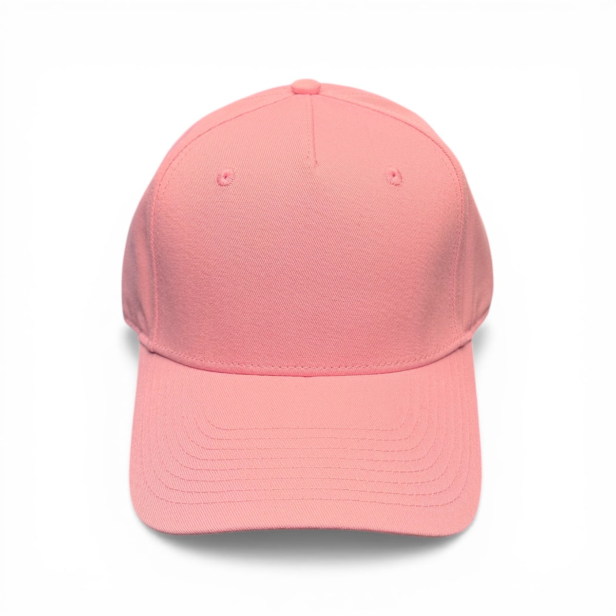Cappello 5 pannelli rosa fronte