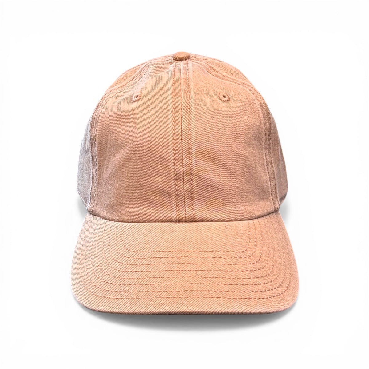 Cappello 6 pannelli vintage beige fronte