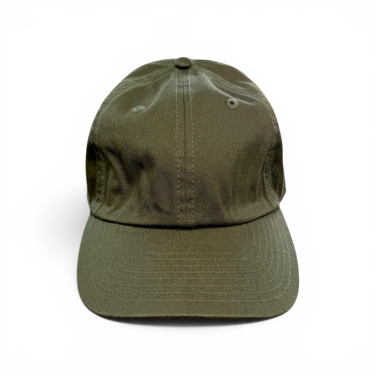 Cappello sei pannelli verde fronte