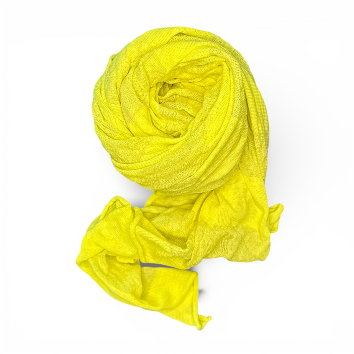 STOLA RIGA COTONE-STEEL GIALLO