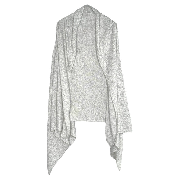 GILET DONNA GRIGIO PERLA MELANGE