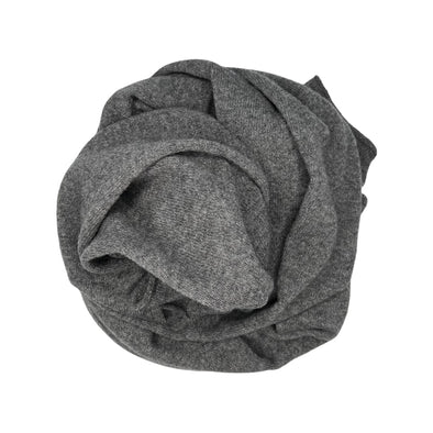 SCARF LIGHT 100% CASHMERE GRIGIO