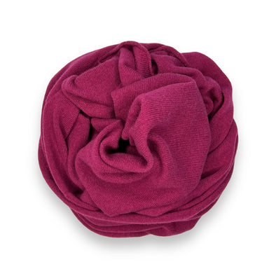 SCARF LIGHT 100% CASHMERE MALVA