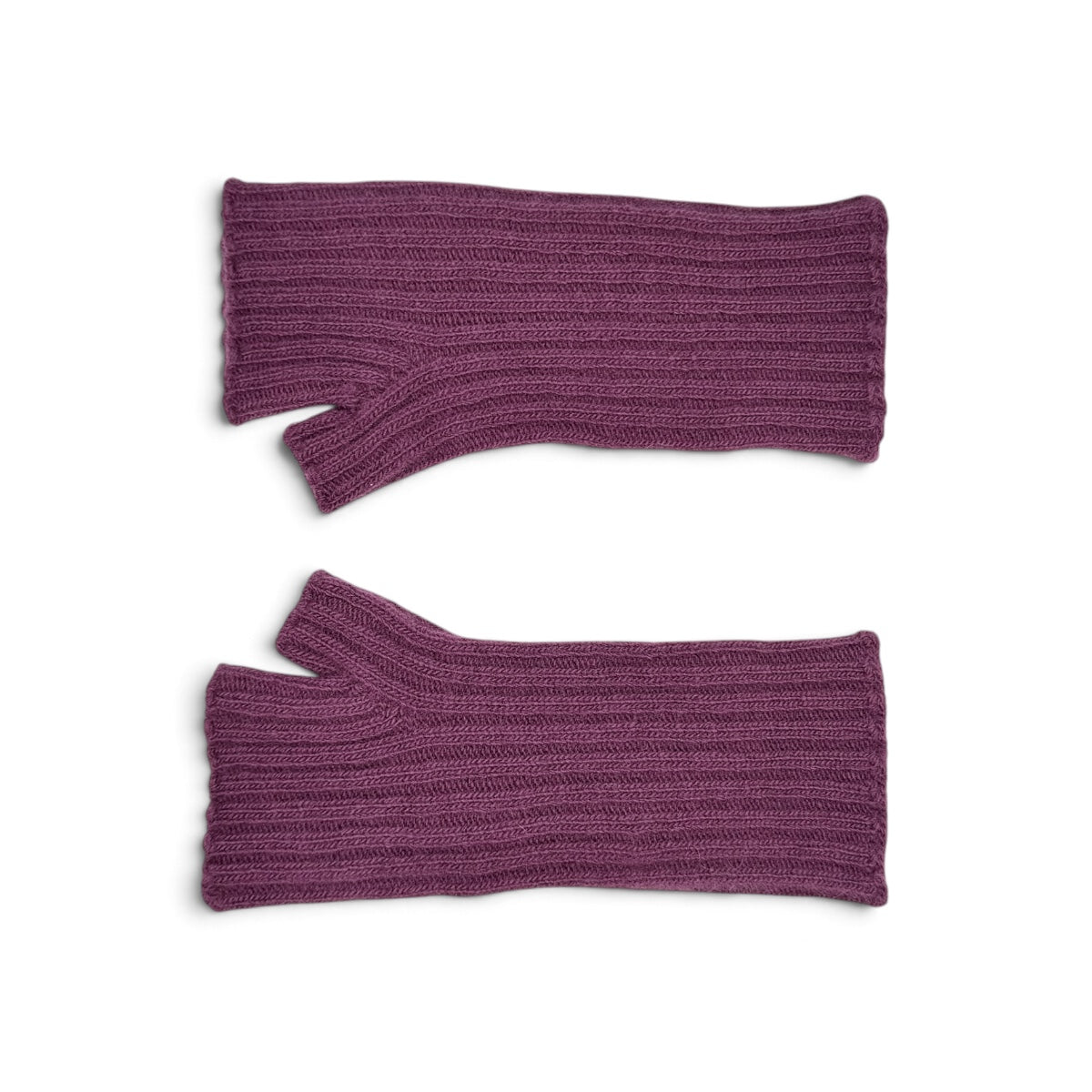 MANICOTTO CORTO COSTA CON POLLICE 100% BURGUNDY