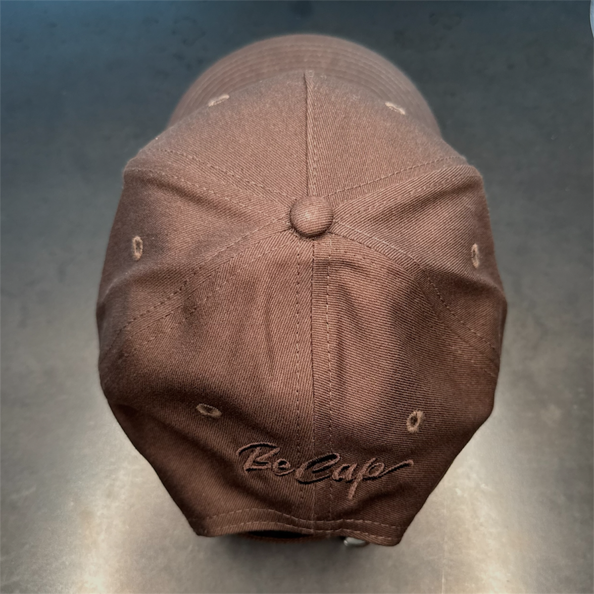 CAPPELLO 5 PANNELLI MARRONE