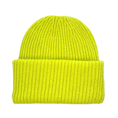 CAP OVER 100% MERINO NEON