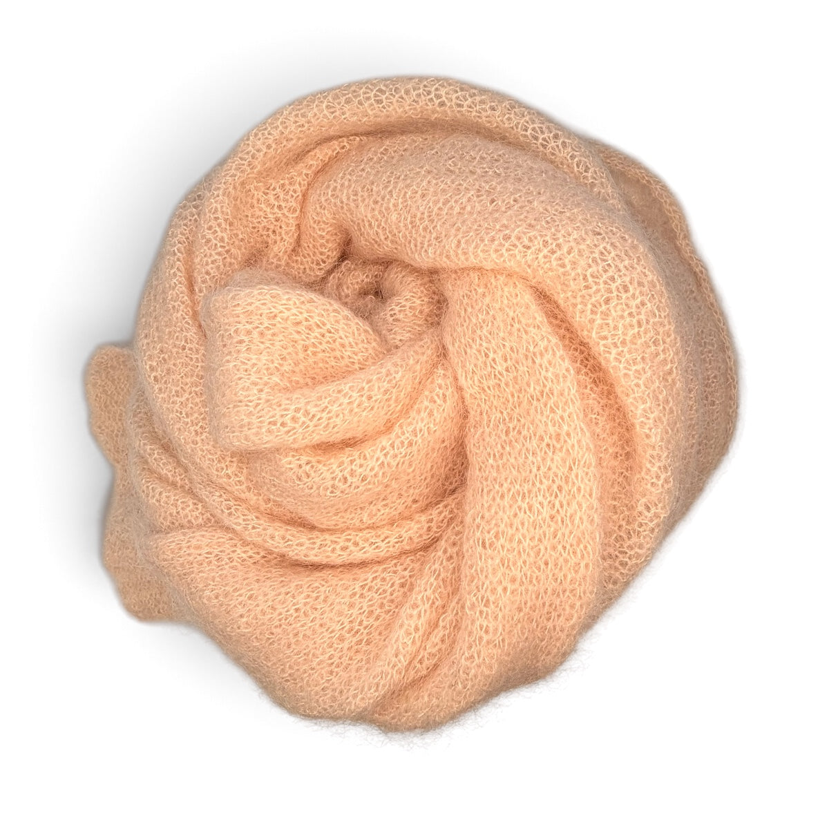 SCIARPA MAXI MOHAIR PESCA CHIARO