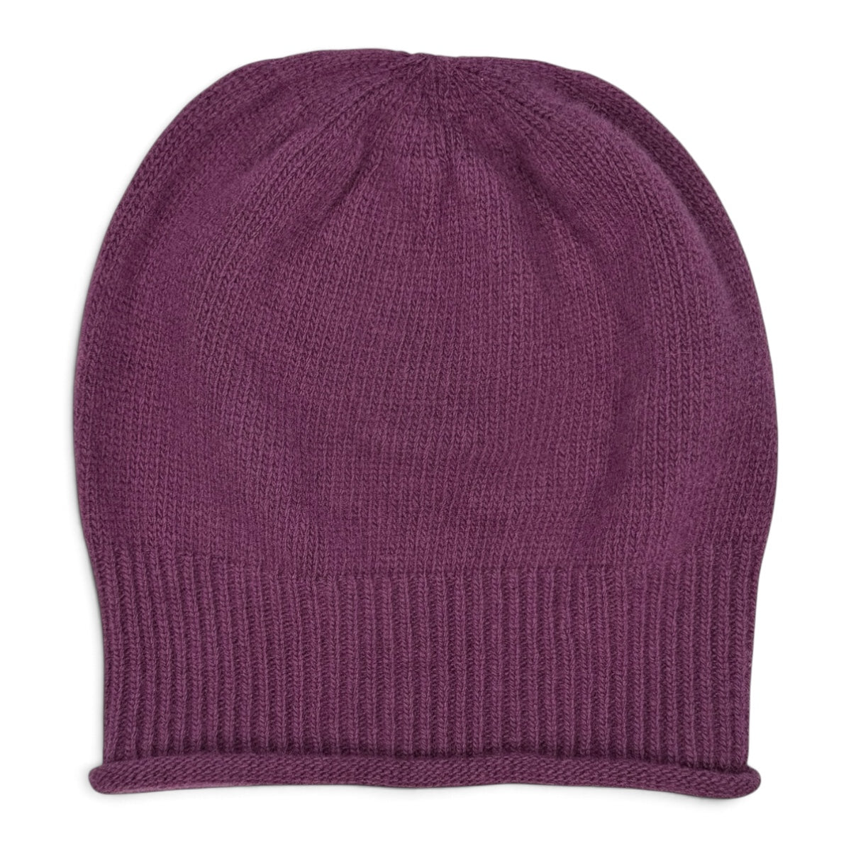 CUFFIA RASATA 100% LANA MERINO BURGUNDY