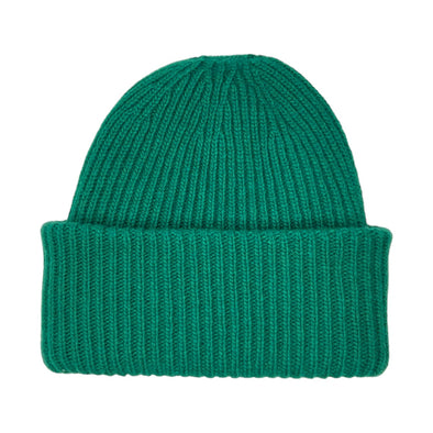 CUFFIA OVER 100% MERINO VERDE BRILLANTE