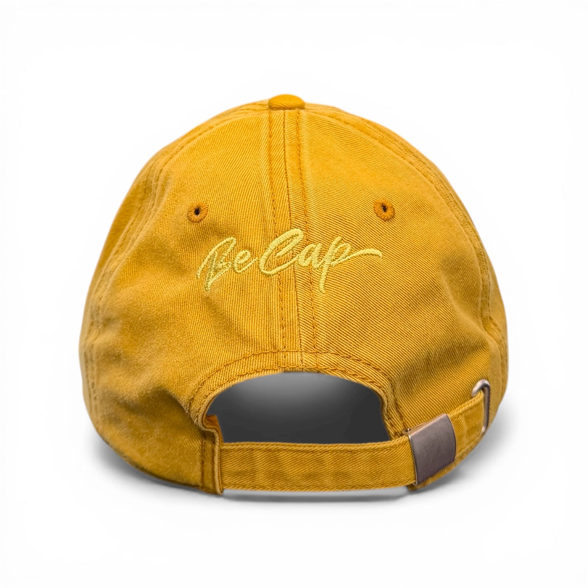 cappello sei pannelli vintage giallo retro