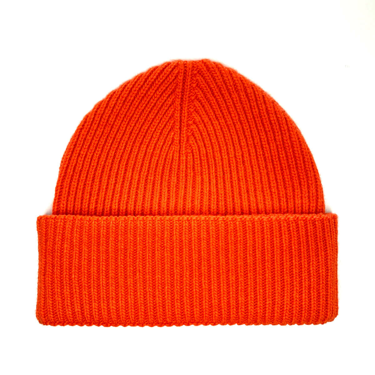 CUFFIA DOPPIO RISVOLTO ARANCIO